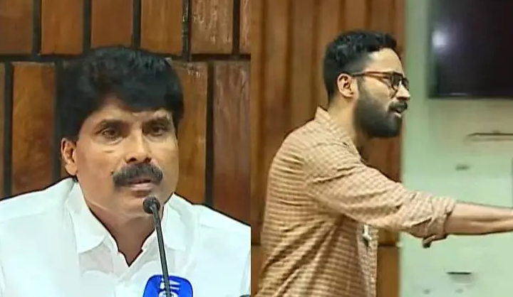 Sriram Venkitaraman Protest by journalists