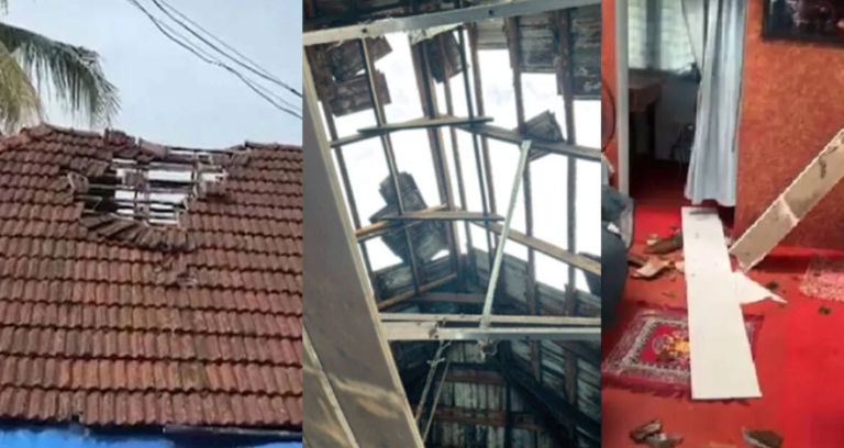 Nedumbassery Flight Incident near residential area