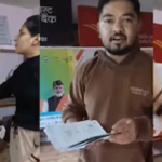Post Office Threat Video showing Uttarakhand postal employee during public argument