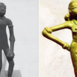 Dancing Girl Controversy involving NCERT textbook illustration of Indus Valley sculpture