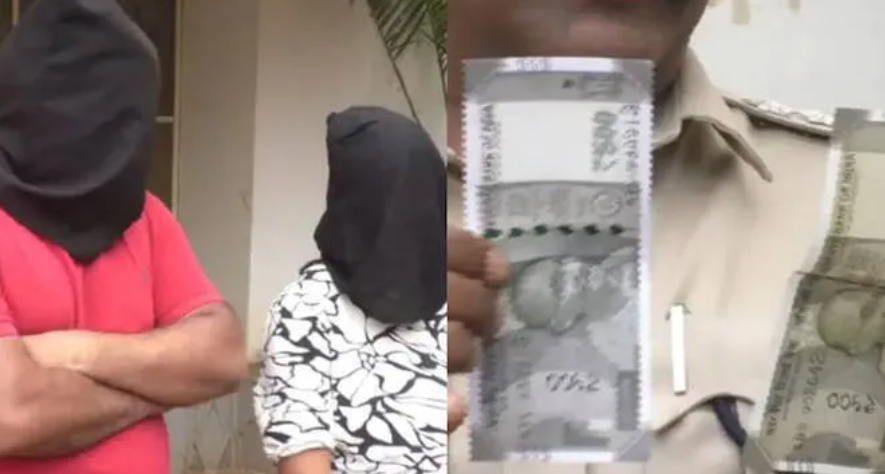 Fake Currency Arrest involving Telangana couple accused of printing counterfeit notes