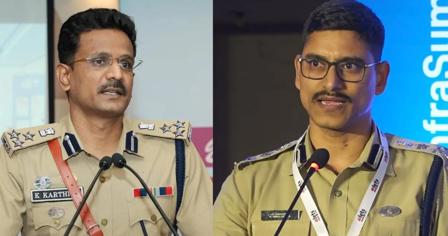 Kerala Police Reshuffle with Putta Vimaladitya appointed as North Zone IG