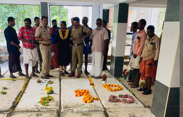 Iritty Cemetery Clarification at Vaniyappara church cemetery in Kannur