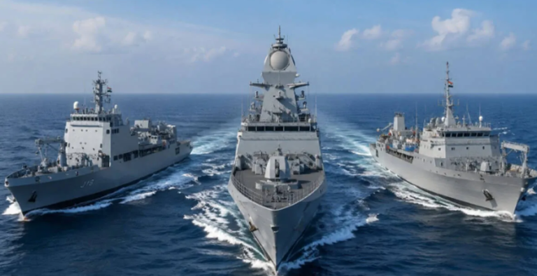 Indigenous Navy Warships commissioned into Indian Navy including INS Dunagiri and INS Samshodhak