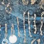 Silver Ornaments Mystery with silver jewelry and digital weighing scale found in Maruthamanpally canal