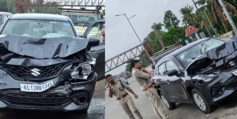 Highway Patrol Accident involving injured Kerala police officers receiving treatment in Mangalore hospital