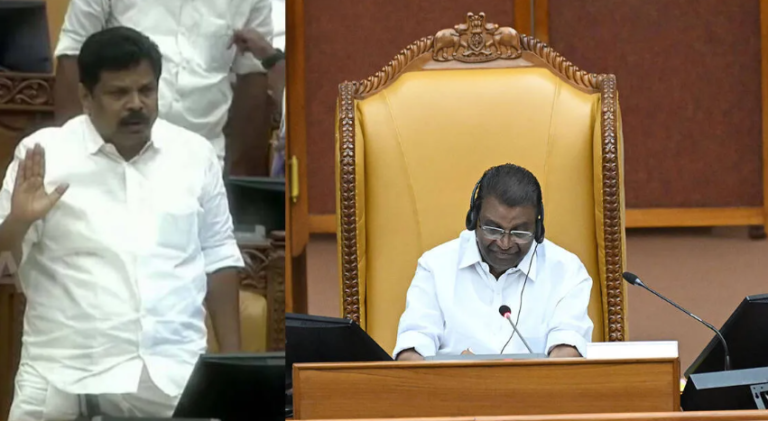 Assembly Time Dispute in Kerala Legislative Assembly over opposition speech duration