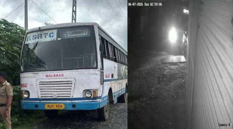 KSRTC Bus Theft investigation leading to arrest through CCTV evidence