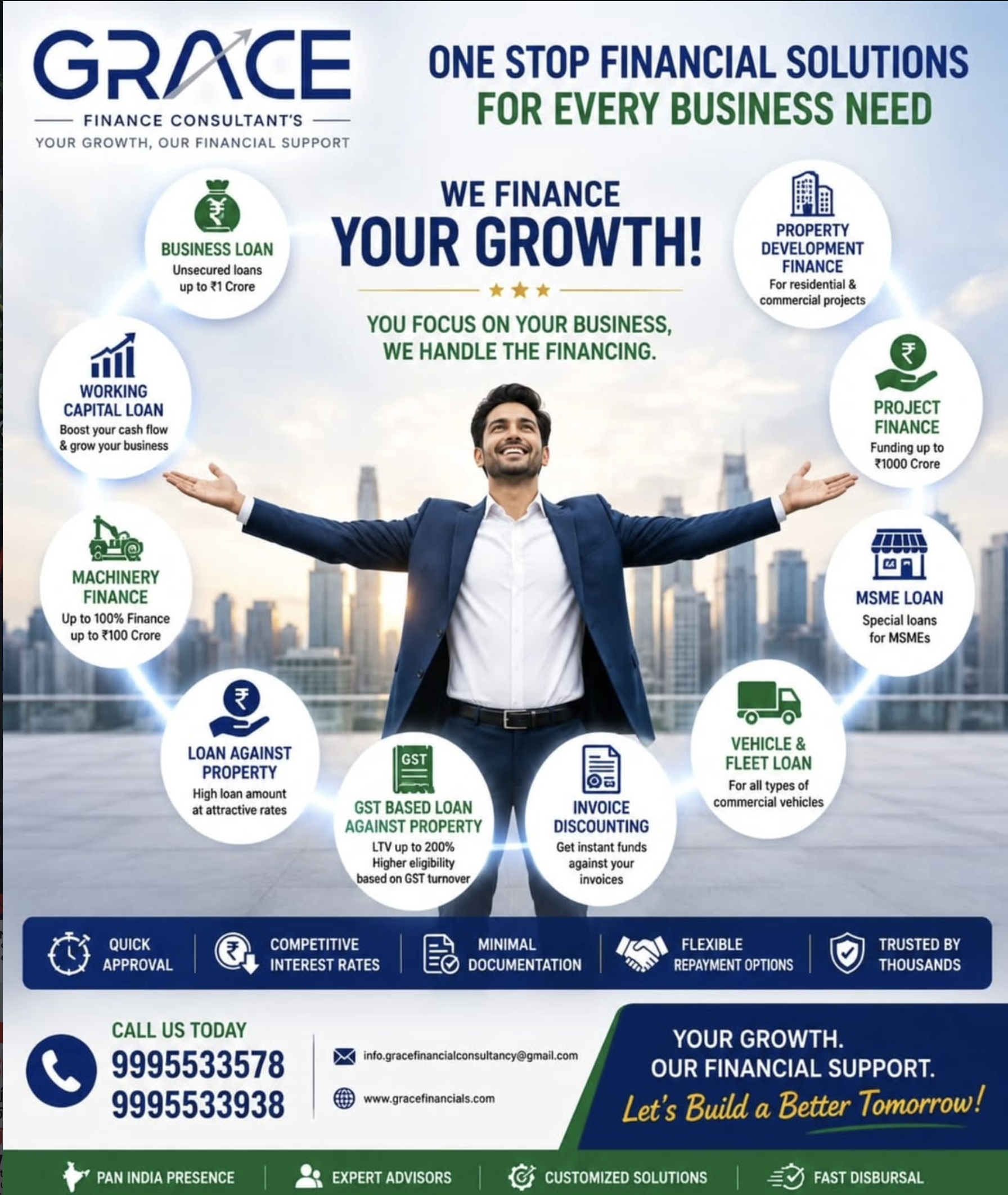 Scale your business without worrying about the funds!