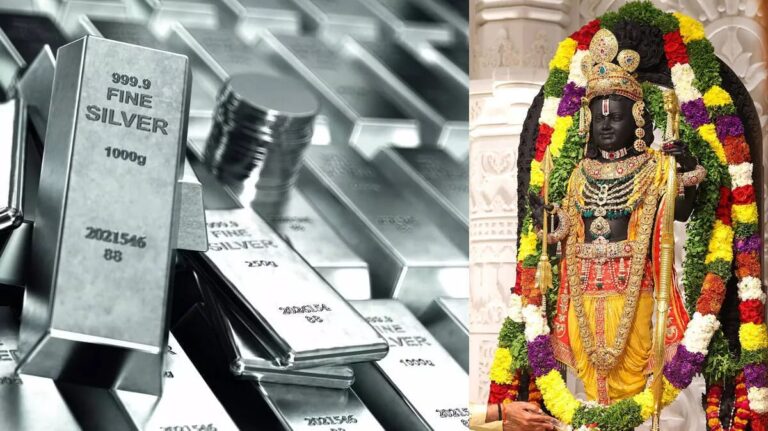 Ayodhya Temple Silver Missing controversy involving donated silver bars for Ram Mandir construction