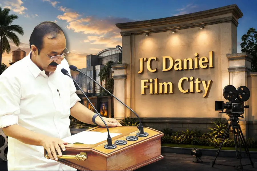 JC Daniel Film City project announced in Kochi for Malayalam cinema and cultural development