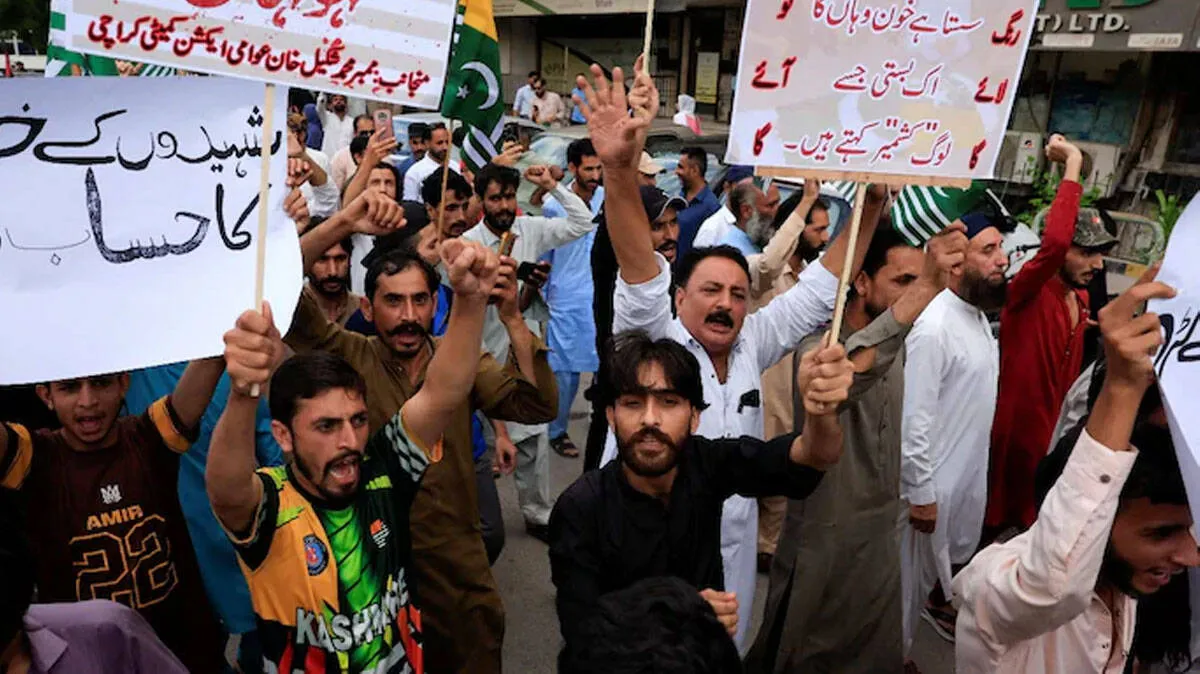 PoK Human Rights Crisis amid protests and reported restrictions on food, fuel and medicine supplies