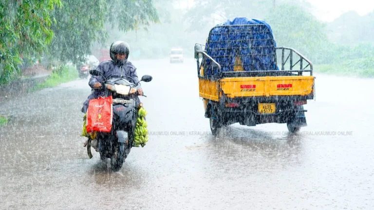 Kerala Rain Alert with orange and yellow alert issued across Kerala districts