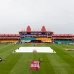 IND AFG Rain Delay at Dharamsala HPCA Stadium before first ODI