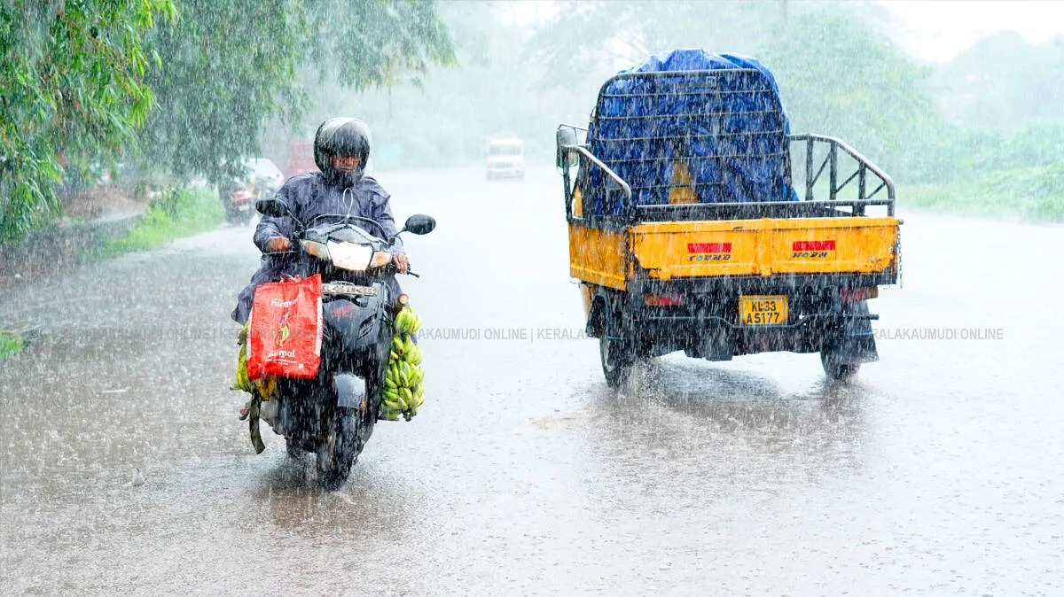Kerala Rain Alert with yellow alert and heavy rainfall forecast across districts