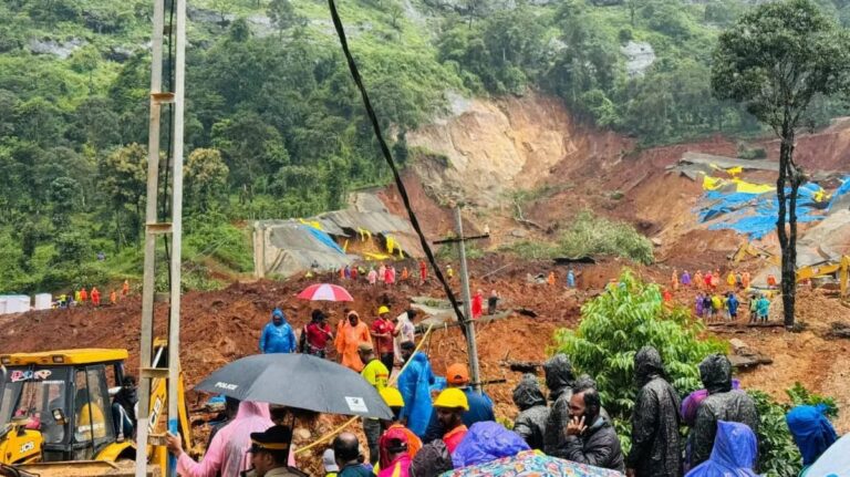 Wayanad Landslide Disaster rescue operations and government action in Wayanad