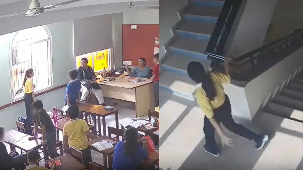 Jaipur School Tragedy CCTV footage related to school bullying allegations