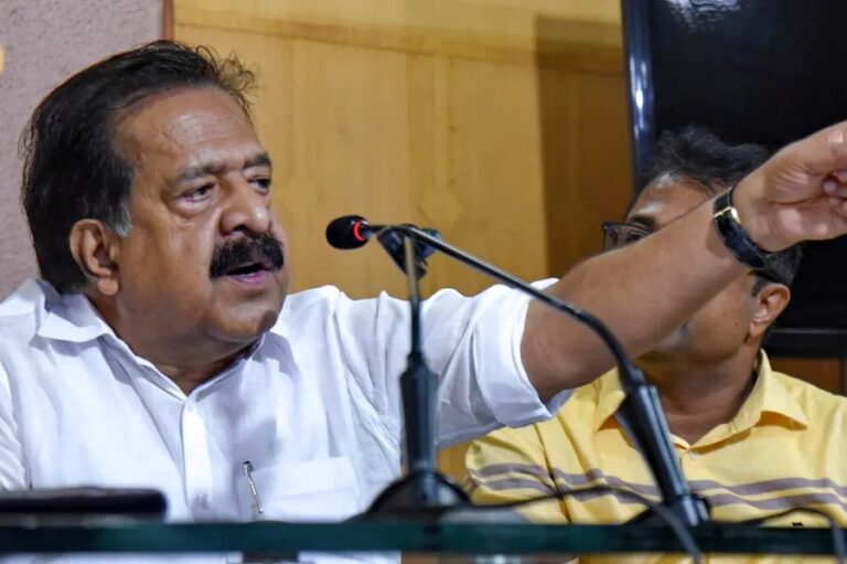 Operation Thoofan Success announced by Minister Ramesh Chennithala in Kerala