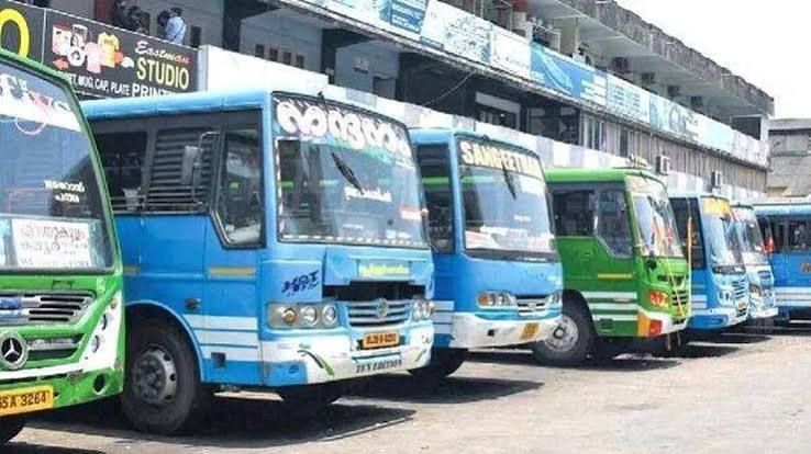 Private Bus Advertisement approval for Kerala private buses by Transport Department