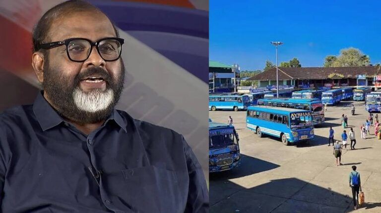 Private Bus Strike discussion between Kerala Transport Minister and private bus owners
