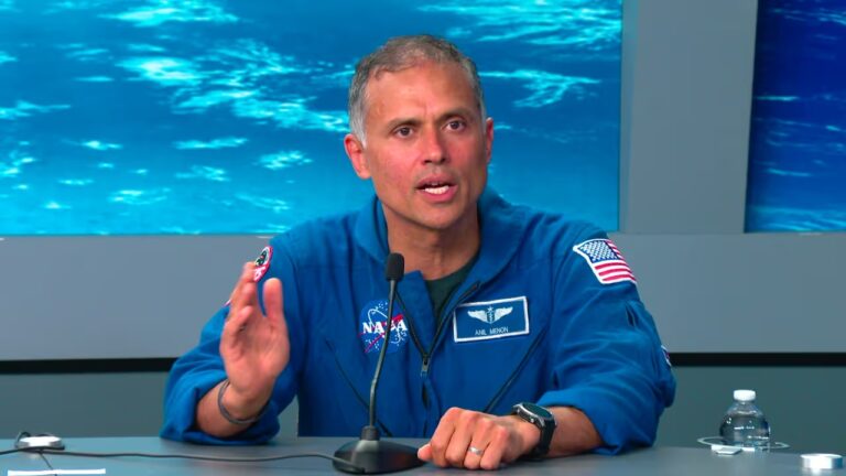 Anil Menon Space Mission launch aboard Soyuz MS-29 to the International Space Station