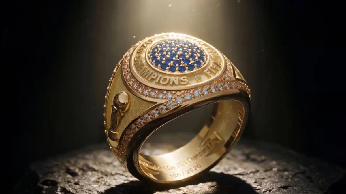 FIFA Championship Ring for FIFA World Cup winners
