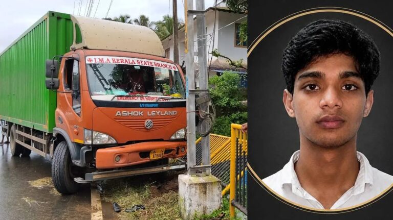 Palakkad Mundoor Accident involving college students after lorry crash