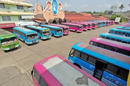 Private Bus Crisis affecting Kerala private bus operators after Priyadarshini scheme