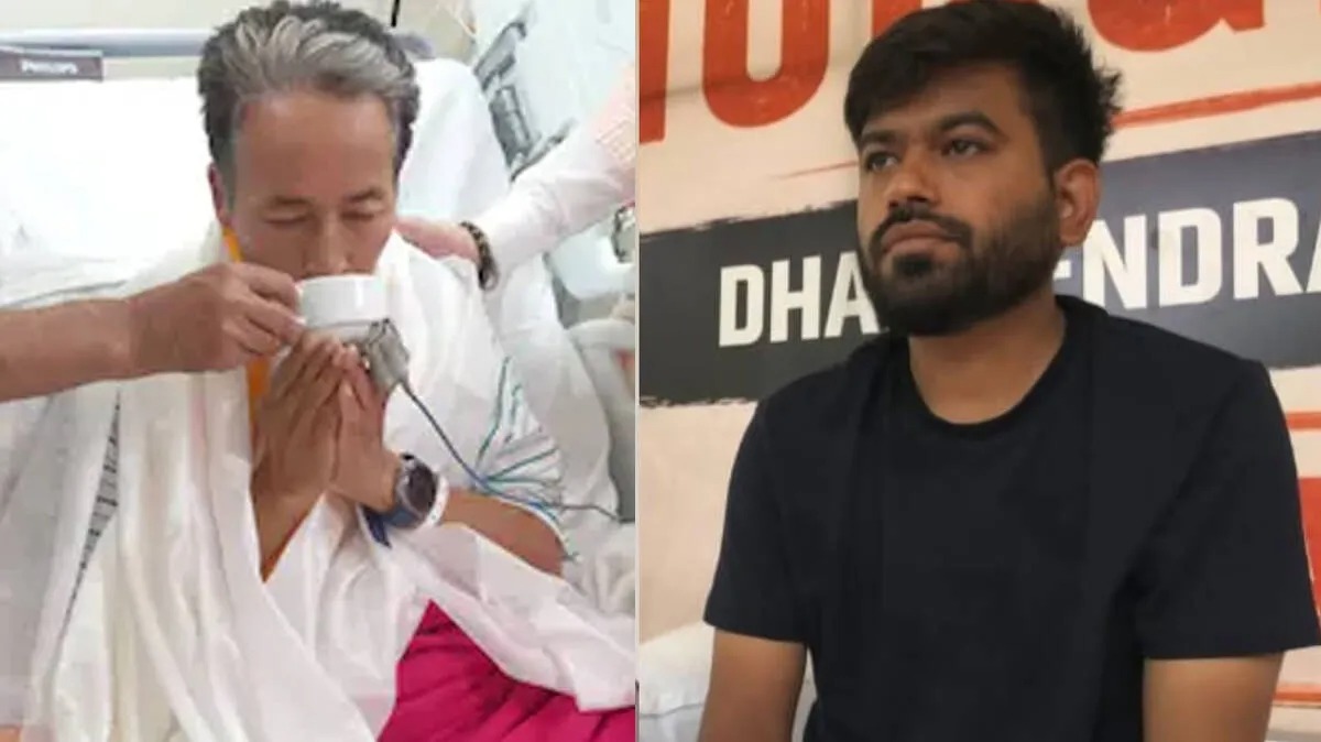 Sonam Wangchuk Protest after ending 26-day hunger strike at Jantar Mantar