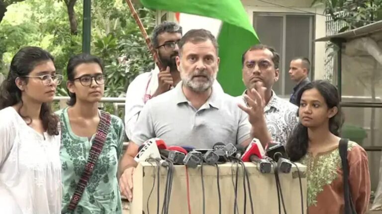 Rahul Gandhi Paper Leak criticism over NEET examination controversy