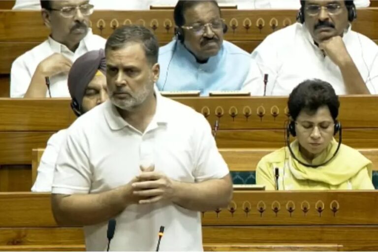 Rahul Gandhi Parliament Speech during Lok Sabha debate on education and student protests
