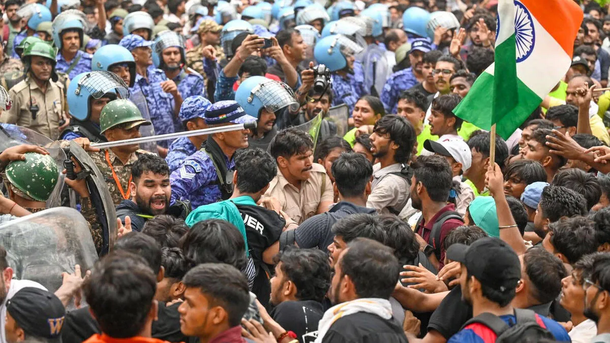 Delhi Security Deployment with CAPF personnel deployed in the national capital