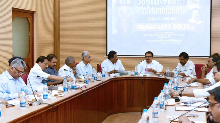 Sabarimala Pilgrimage Preparation meeting for Mandala Makaravilakku season