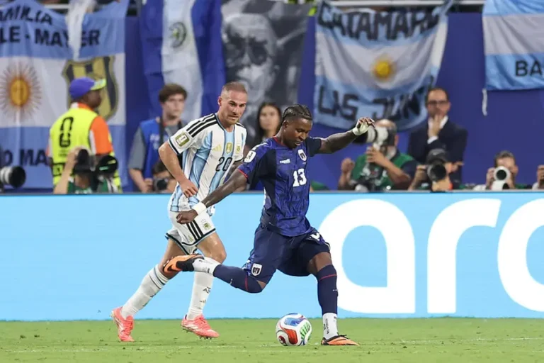Cape Verde World Cup Moment featuring Lopez Cabral scoring a long-range goal against Argentina